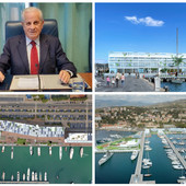Le prime immagini del nuovo porto turistico di Imperia. Il sindaco Scajola: “Un progetto per una città che guarda al futuro&quot; (foto)