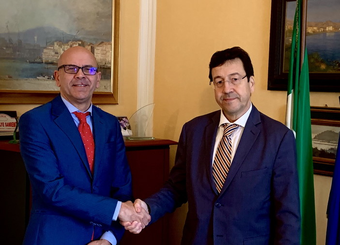 Imperia: il presidente della Provincia ha incontrato il nuovo Questore Pietro Milone Imperia: il presidente della Provincia ha incontrato il nuovo Questore Pietro Milone