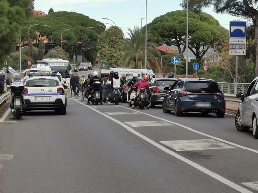 Sanremo, incidente stradale a Bussana: viabilità ripristinata Sanremo, incidente stradale a Bussana: viabilità ripristinata