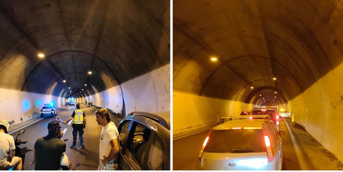 Sanremo, auto perde il controllo e si schianta contro la parete della galleria: feriti 3 ragazzi (Foto) Sanremo, auto perde il controllo e si schianta contro la parete della galleria: feriti 3 ragazzi (Foto)