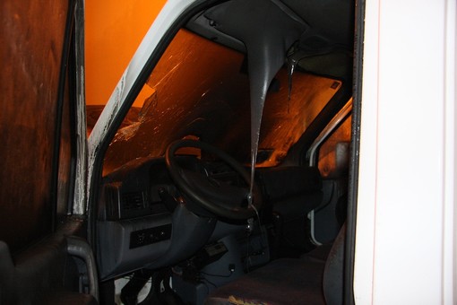 Ventimiglia: è doloso l'incendio al furgone di questa notte ma viene esclusa la matrice criminale