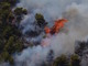 Sanremo: incendio boschivo in zona Valloni a San Pietro, intervento di spegnimento dei mezzi aerei