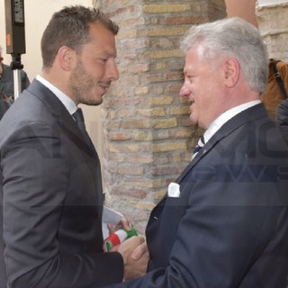 Ventimiglia: inaugurato questa mattina il chiostro di Sant'Agostino, presente alla cerimonia anche l'ex Sindaco Gaetano Scullino Ventimiglia: inaugurato questa mattina il chiostro di Sant'Agostino, presente alla cerimonia anche l'ex Sindaco Gaetano Scullino