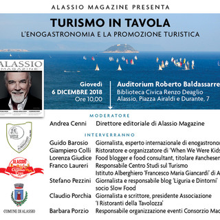 Turismo ed enogastronimia protagonisti di un interessante incontro ad Alassio