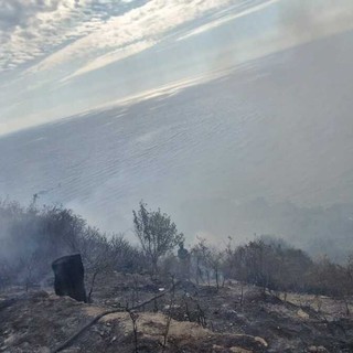 Ventimiglia, incendio sull'Aurelia: strada riaperta a senso unico alternato, possibili rallentamenti