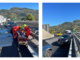 Ventimiglia, tamponamento tra auto in autostrada: due feriti (Foto)
