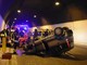 Taggia: scontro tra auto in Aurelia Bis, vettura ribaltata in galleria. Il bilancio è di due feriti (Foto)