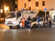 Sanremo: auto si scontra con un furgoncino per la raccolta della spazzatura (Foto)