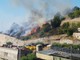 Sanremo: incendio nella zona della Villetta, tanta paura ma fiamme spente rapidamente (FOTO e VIDEO)