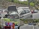 Sanremo, incidente sull'Aurelia Bis: coinvolte due auto (Foto)