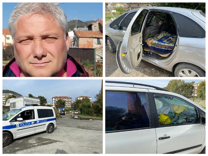 Imperia, la Municipale allontana i senzatetto dalle ex Ferriere. Gagliano: “Auto e roulotte basi logistiche dell'ondata di furti” (foto) Imperia, la Municipale allontana i senzatetto dalle ex Ferriere. Gagliano: “Auto e roulotte basi logistiche dell'ondata di furti” (foto)