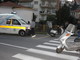 Sanremo: cade con lo scooter ed investe pedone, anziana portata al pronto soccorso