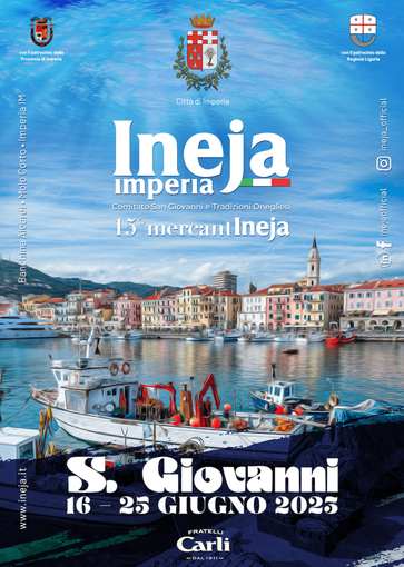 Imperia, tutto pronto per la 43a edizione di 'Ineja': venerdì l'inaugurazione ufficiale Imperia, tutto pronto per la 43a edizione di 'Ineja': venerdì l'inaugurazione ufficiale