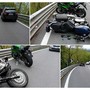 Scontro tra moto sulla Statale 28: tre feriti, due in codice giallo