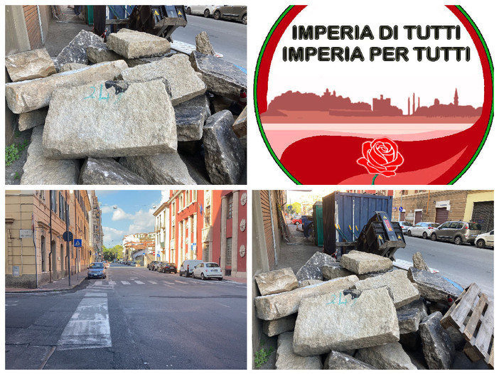 In via Schiva riemergono le 'basole', 'Imperia di tutti': “Pezzo di storia della città, siano catalogate come quelle di via Cascione”(foto) In via Schiva riemergono le 'basole', 'Imperia di tutti': “Pezzo di storia della città, siano catalogate come quelle di via Cascione”(foto)