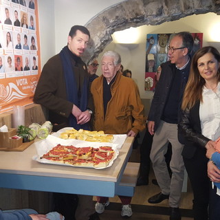 Elezioni comunali a Sanremo: Alberto Biancheri e i candidati di Sanremo Attiva Paola Silvano e Cesare Depaulis incontrano i sostenitori