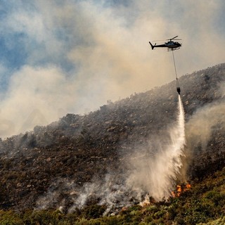Incendio a Ceriana, il sindaco Maurizio Caviglia ringrazia per l'aiuto ricevuto