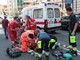 Sanremo: scooter tenta di evitare pedoni, tre feriti. Tra questi l'ex funzionario dei VVF Piero Tosi