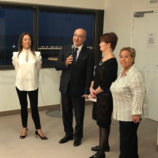 Monaco: l'Ambasciatore d'Italia Cristiano Gallo inaugura la mostra “L’immagine della parola: una visione fluttuante”