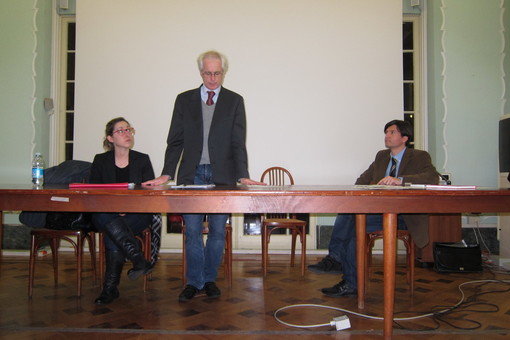 Le immagini dell'incontro questa mattina