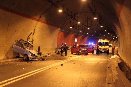 Il luogo dell'incidente in Aurelia Bis Il luogo dell'incidente in Aurelia Bis