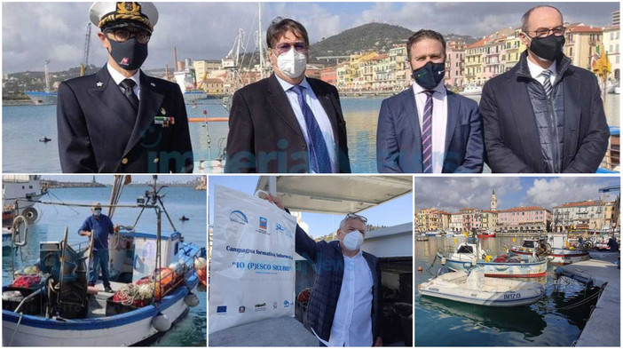Imperia: con 'Io pesco sicuro', valorizzazione e sicurezza del comparto pesca al tempo del Covid (foto e video) Imperia: con 'Io pesco sicuro', valorizzazione e sicurezza del comparto pesca al tempo del Covid (foto e video)