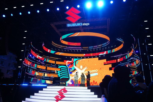 Suzuki Stage in piazza Colombo a Sanremo