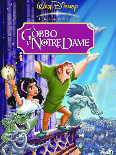 Riva Ligure: questa sera alla Spiaggia dei Tamerici, proiezione del film della Disney 'Il Gobbo di Notre Dame' Riva Ligure: questa sera alla Spiaggia dei Tamerici, proiezione del film della Disney 'Il Gobbo di Notre Dame'