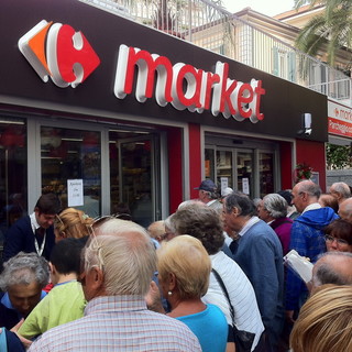 Sanremo: oggi apre i battenti il supermercato Carrefour di corso Garibaldi Sanremo: oggi apre i battenti il supermercato Carrefour di corso Garibaldi
