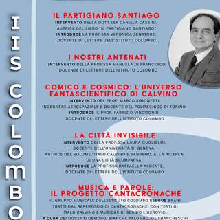Sanremo: l’Istituto Colombo celebra Italo Calvino con un convegno al Casinò