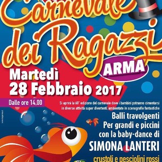 Arma di Taggia: martedì prossimo la 60^ edizione del Carnevale dei Ragazzi una festa di “Favole e Supereroi” Arma di Taggia: martedì prossimo la 60^ edizione del Carnevale dei Ragazzi una festa di “Favole e Supereroi”