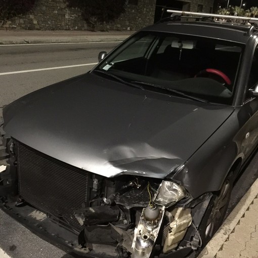 Santo Stefano al Mare: violento incidente sull'Aurelia, centauro finisce all'Ospedale