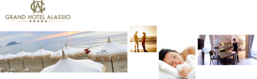 Il Grand Hotel Alassio, un "Grand" lusso tra il piacere del buon cibo e quello del benessere di vivere con "les pieds dans l'eau"