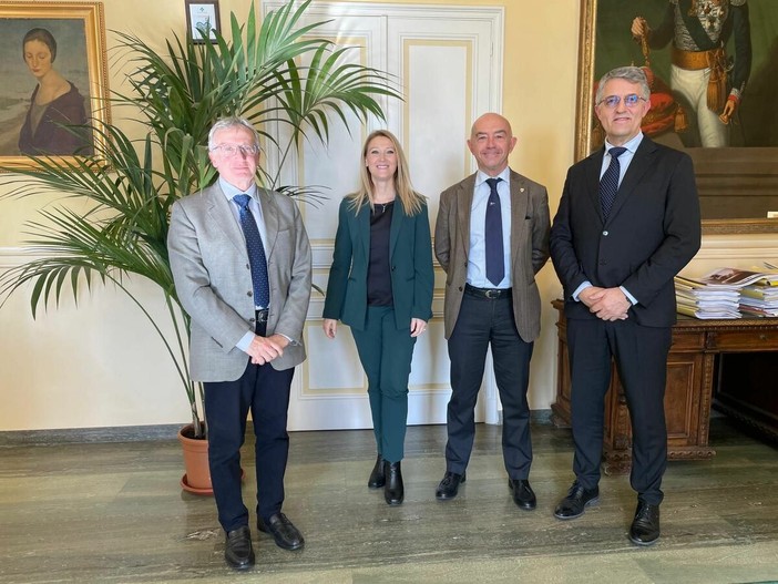 Sanremo: a Palazzo Bellevue incontro tra il sindaco Mager e il nuovo responsabili del patrimonio aziendale Farchetti