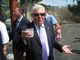 Il presidente Amat De Nicola alla inaugurazione della fontana di acqua gassata Il presidente Amat De Nicola alla inaugurazione della fontana di acqua gassata