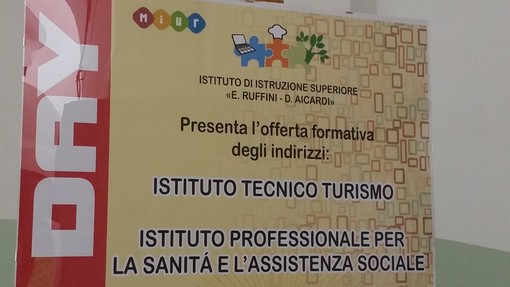 Sanremo: un nuovo open day dell’istituto turistico e professionale sociosanitario Ruffini-Aicardi