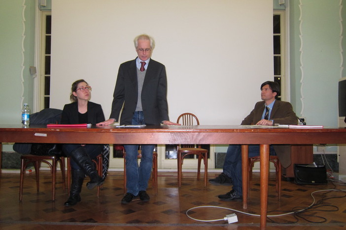 Le immagini dell'incontro questa mattina