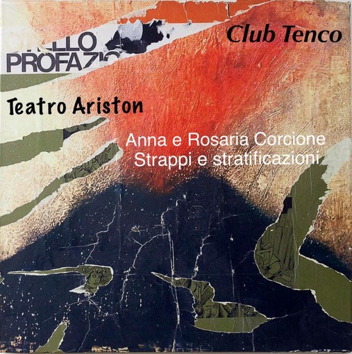 Sanremo: ultimo giorno di apertura della mostra ‘Strappi e stratificazioni’ di Anna e Rosaria Corcione Sanremo: ultimo giorno di apertura della mostra ‘Strappi e stratificazioni’ di Anna e Rosaria Corcione