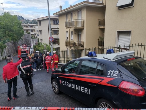 Sanremo: principio di incendio in via Duca degli Abruzzi, il plauso del Comando di Polizia Municipale alla pattuglia intervenuta