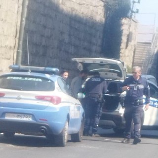 Ventimiglia, incidente in corso Genova: motociclista ferito, traffico paralizzato in entrambe le direzioni