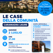 ATSL Area 1 presenta i servizi delle Case della Comunità a Caramagna: incontro pubblico con i cittadini il 2 luglio ATSL Area 1 presenta i servizi delle Case della Comunità a Caramagna: incontro pubblico con i cittadini il 2 luglio