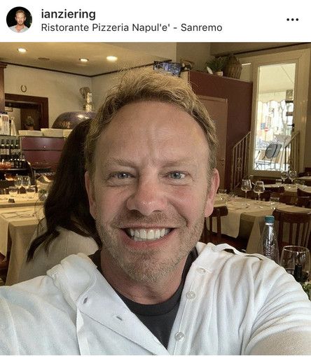 Il post dell'attore condiviso sui social