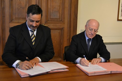 Istituto Internazionale di Diritto Umanitario: firmato accordo di cooperazione a Villa Ormond