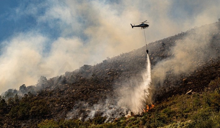 Incendio a Ceriana, il sindaco Maurizio Caviglia ringrazia per l'aiuto ricevuto