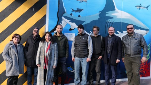 Fauna dell’Oasi del Nervia, Ventimiglia inaugura il murales sulla ciclabile Pelagos (Foto) Fauna dell’Oasi del Nervia, Ventimiglia inaugura il murales sulla ciclabile Pelagos (Foto)