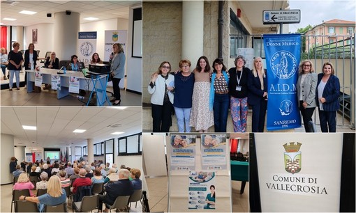 Vallecrosia, sala polivalente gremita per l'incontro su "La patologia uro-genitale nella popolazione anziana e non" (Foto e video) Vallecrosia, sala polivalente gremita per l'incontro su "La patologia uro-genitale nella popolazione anziana e non" (Foto e video)