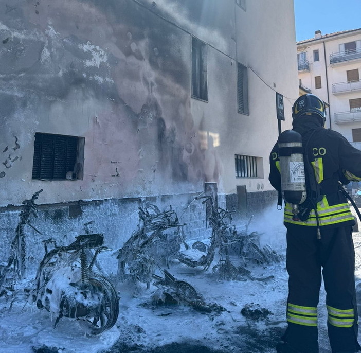 Incendio a Riva Ligure, i carabinieri arrestano il colpevole Incendio a Riva Ligure, i carabinieri arrestano il colpevole