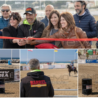Taglio del nastro per "Barrel on the beach" ad Arma di Taggia: ultimo giorno di prove, da domani via alle gare (foto e video) Taglio del nastro per "Barrel on the beach" ad Arma di Taggia: ultimo giorno di prove, da domani via alle gare (foto e video)