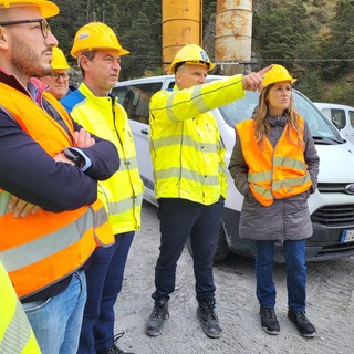 Sopralluogo dell'onorevole Orlando e del consigliere regionale Ioculano al tunnel del Tenda. Ecco le novità
