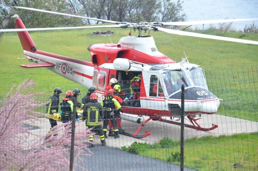Riva Ligure: 24enne in moto si scontra con un'auto sulla statale Aurelia, portato in elicottero al Santa Corona Riva Ligure: 24enne in moto si scontra con un'auto sulla statale Aurelia, portato in elicottero al Santa Corona